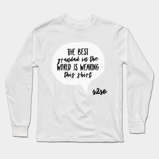 Best Grandad Long Sleeve T-Shirt